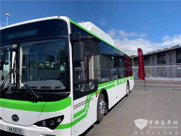 BYD Electric City Buses Start Operation in French Polynesia