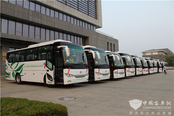 Ankai A5 and A6 Buses Arrive in Xishuangbanna for Operation