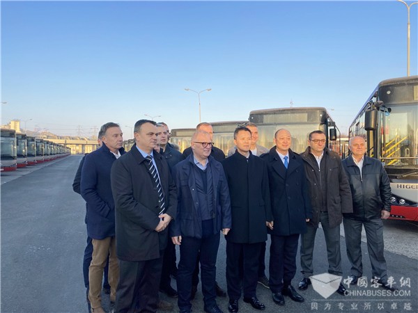 174 HIGER City Buses Were Officially Delivered to Serbia