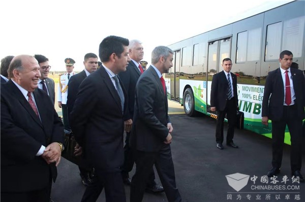 Zhongtong Electric City Buses Start Operation in Paraguay