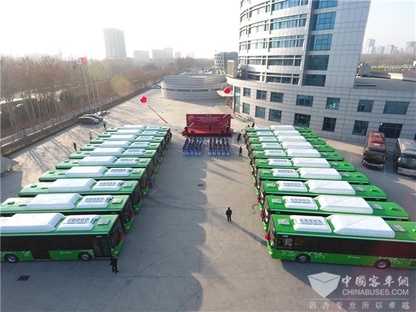 Zhongtong Officially Delivers 200 Units City Buses to Kazakhstan