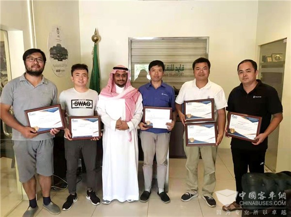 Asiastar Service Team Provides Timely After-sales Services in Saudi Arabia