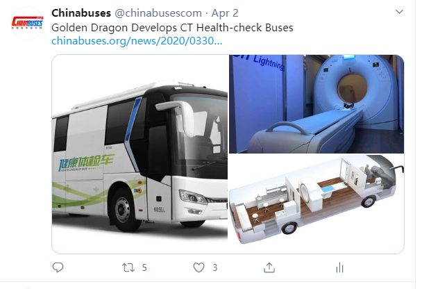Thailand Reader Prepare to Buy Golden Dragon CT Health-check Buses