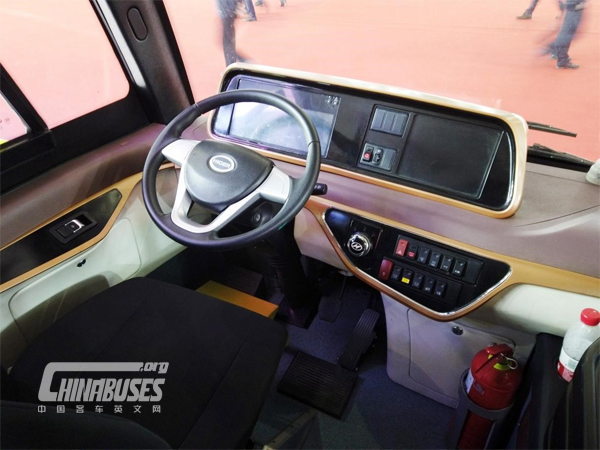Higer Customized Autonomous Driving Bus Made Stunning Appearance at Shanghai International Auto Show