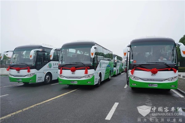 30 Units Ankai High-end Travel Coaches to Arrive in Yunnan for Operation