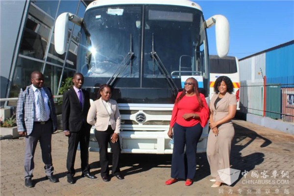 50 Units Golden Dragon Travel Buses with More Customized Features to Arrive in Zimbabwe for Operation
