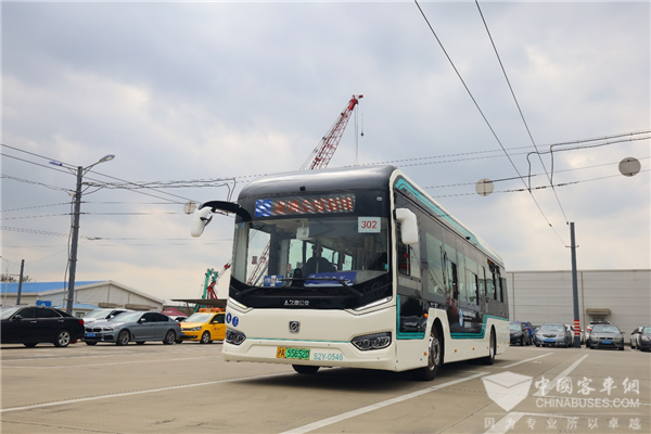 Sunwin Electric Buses Serve the Fourth CIIE in Shanghai