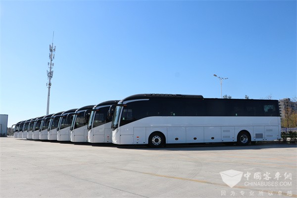 38 Units Zhongtong Electric Tourist Buses H12 to Arrive in Chile for Operation