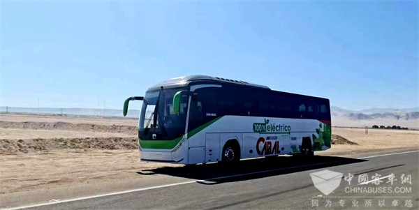 38 Units Zhongtong Electric Tourist Buses H12 to Arrive in Chile for Operation