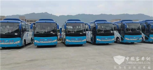 10 Units Higer Electric Buses Drove a Record Distance of 2,400+ Kilometers