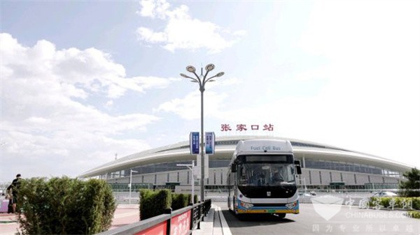 140 Units Hydrogen Fuel Cell City Buses Arrive in Zhangjiakou for Operation