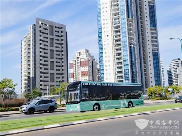 Anaki G9 electric buses made their way to Israel