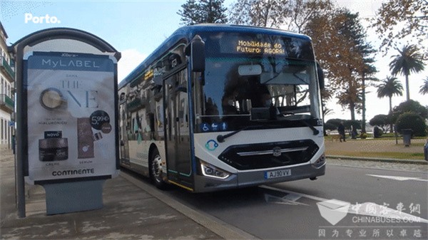 Zhongtong New N Series Electric Buses Start Operation in Portugal