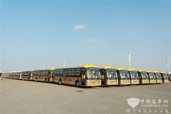415 Units King Long Buses Embarked on Their Journey to Bolivia