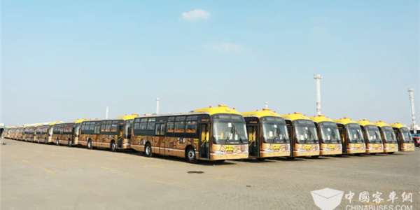 415 Units King Long Buses Embark on Their Journey to Bolivia