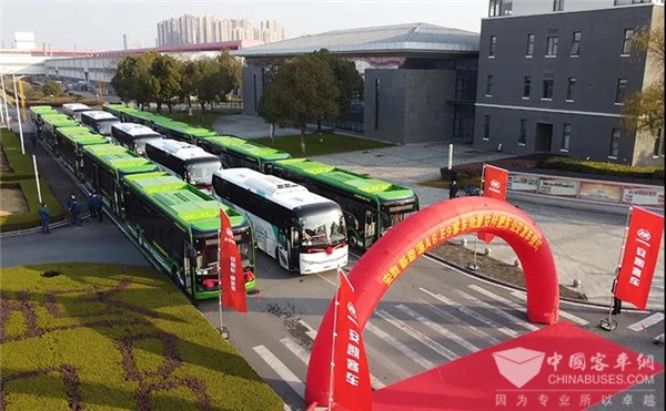 Ankai Electric Buses Start Operation in Feidong County