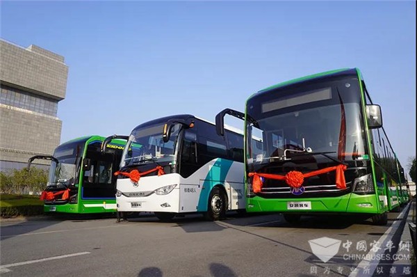 Ankai Electric Buses Start Operation in Feidong County