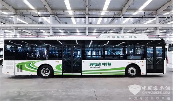 50 Units Geely Farizon Buses Arrive in Shangrao for Operation