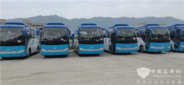Higer Electric Buses Start Operation in Bijie