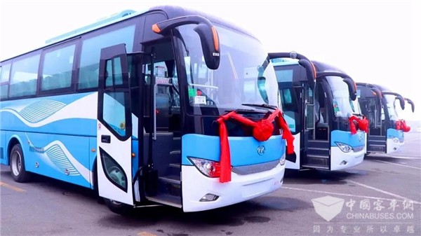 55 Units Ankai Electric Buses Start Operation in Extremely Cold City