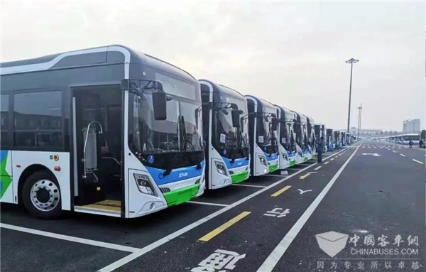 30 Units CRRC Electric C11 Buses to Arrive in South Korea for Operation
