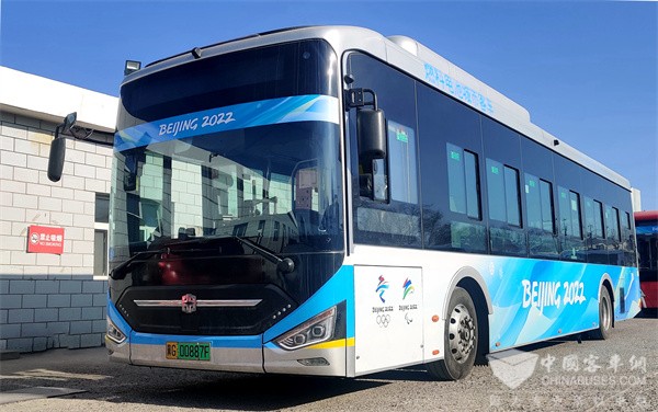 40 Units Zhongtong Hydrogen Fuel Cell Buses Ready to Serve Winter Olympic Games in Zhangjiakou