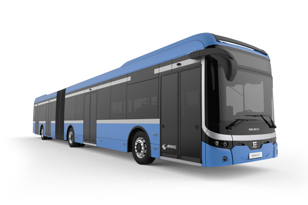 Stadtwerke München Expands Fleet with 14 Ebusco 18-metre Buses