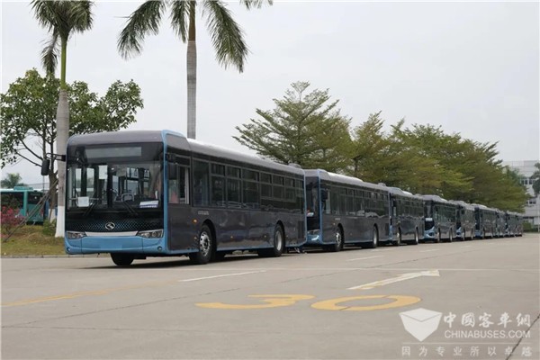 305 Units King Long Buses Embark on Their Journey to Kuwait