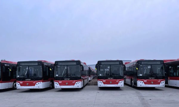 138 Units Foton Electric City Buses to Arrive in Chile for Operation 