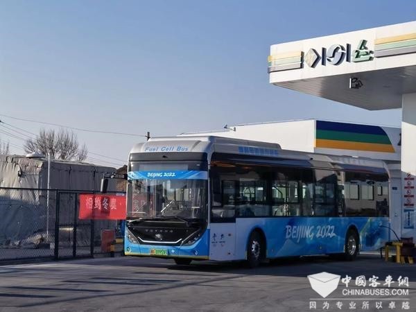 800+ Hydrogen Fuel Cell Buses Serve Beijing 2022 Winter Olympic Games