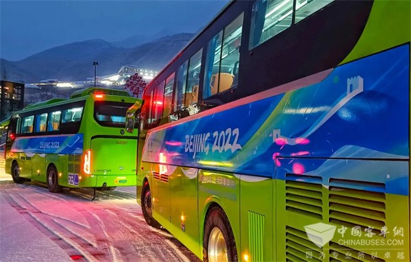 800+ Hydrogen Fuel Cell Buses Serve Beijing 2022 Winter Olympic Games