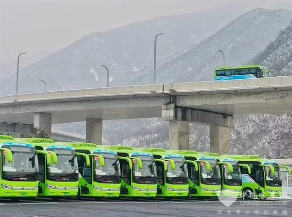 800+ Hydrogen Fuel Cell Buses Serve Beijing 2022 Winter Olympic Games