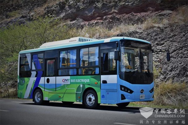 BYD K6 Electric Buses Make Their Debut in Mauritius