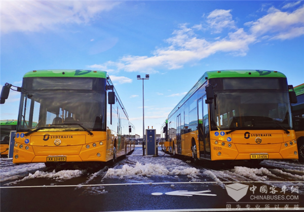 Golden Dragon Electric Buses & Coaches Start Operation in Denmark and Norway