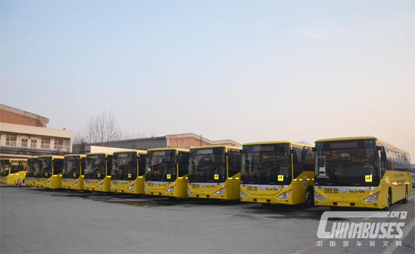 Changan SC6108 Kaicene School Bus for UAE Completes Production