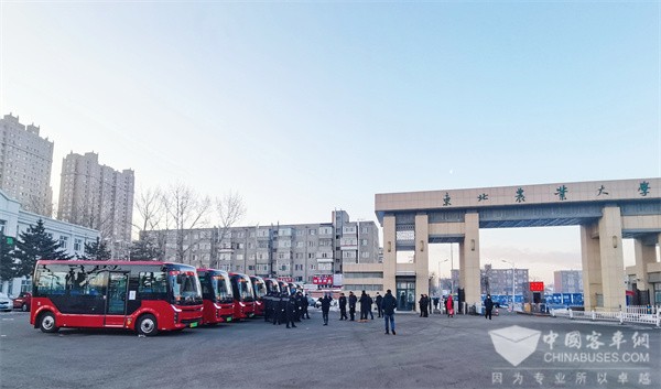 Zhongtong V60 Buses Start Operation on Campus in Heilongjiang Province