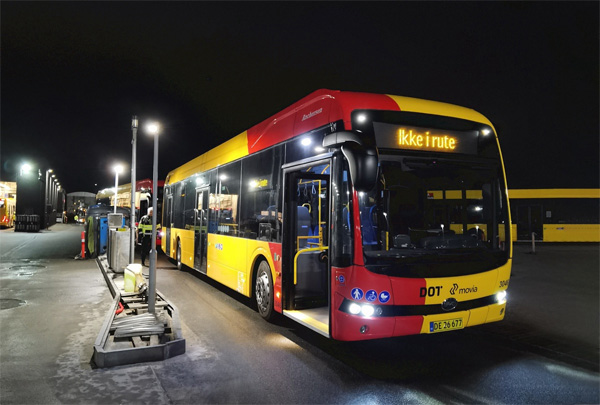21 units BYD 13-meter E-buses Delivered to Copenhagen