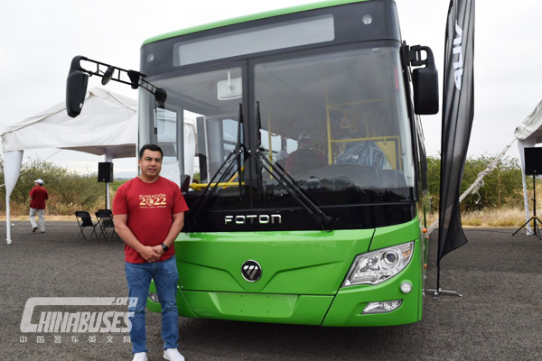 Foton Mexico Dealer Presented Foton CNG City Buses for Customers