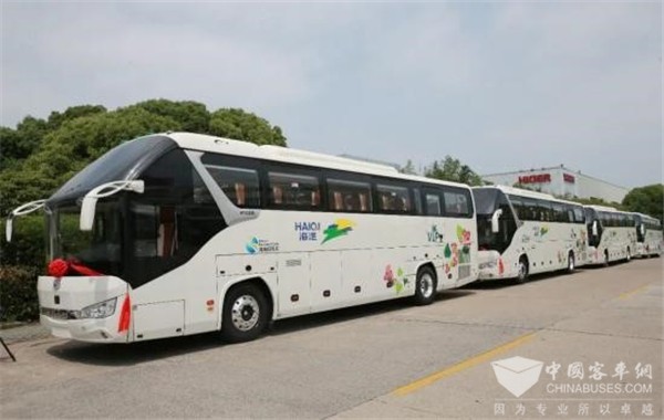 Higer Buses Successfully Completed Transportation Tasks for 2022 Bo’ao Forum for Asia