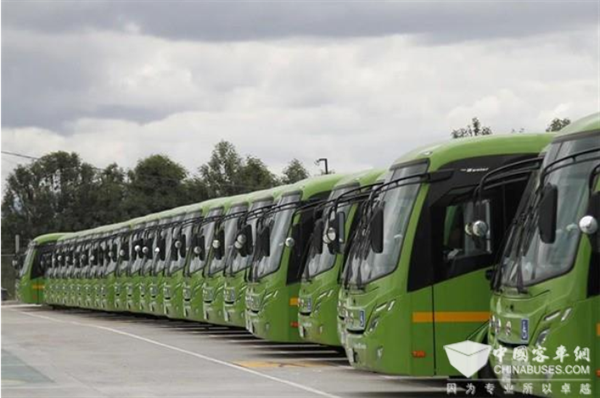 Major China Bus Makers Witnessed Movement in Their Business in April 