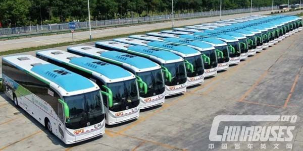 45 Units Zhongtong Electric Luxury Travel Coaches to Arrive in Chile for Operation 