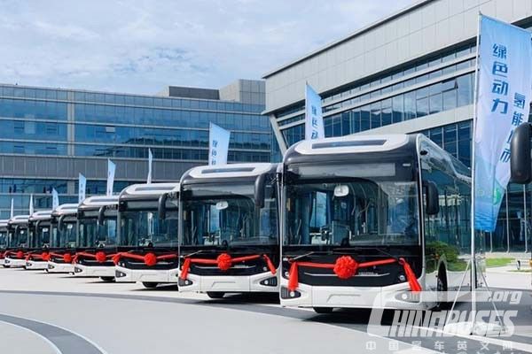 Weifang Launches 200 Units Asiastar Hydrogen Powered City Buses on the Road