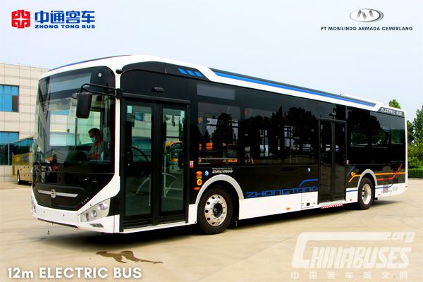 Zhongtong Bus Brings a 6 meter Electric Bus to the Show