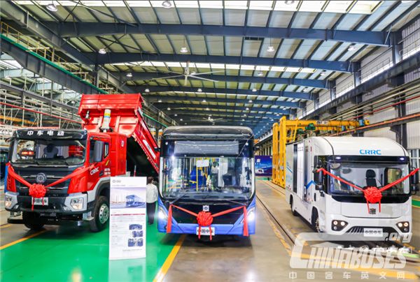 CRRC Unveils Three New Commercial Vehicles