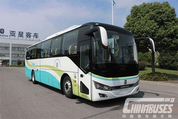Asiastar 2.0YBL6119 Electric Buses to Arrive in Wuxi for Operation  
