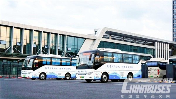Ankai Electric A6 Buses Start Operation in Erbadu Scenic Area