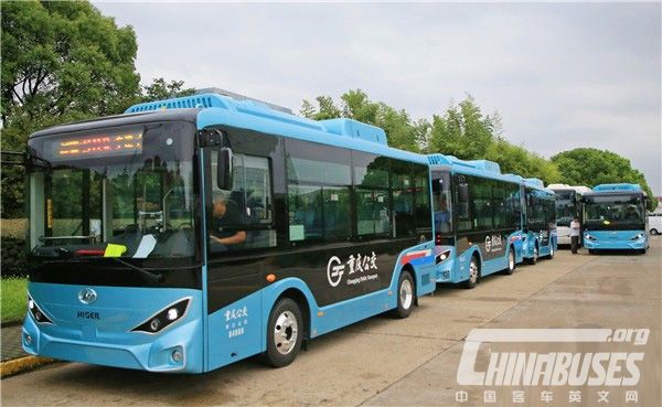 100+ Units Higer Qinglan Electric Buses to Arrive in Chongqing for Operation
