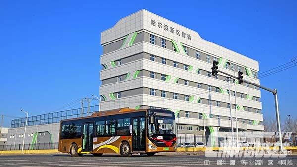 Zhongtong New N Series Electric City Buses Arrive in Harbin for Operation