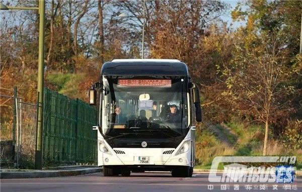 CRRC Electric Autonomous Driving Buses Successfully Accomplish Trial Operation in France  