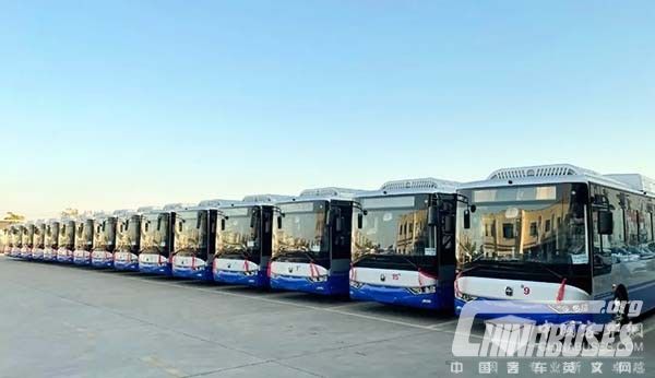 Asiastar Electric City Buses Arrive in Funing for Operation